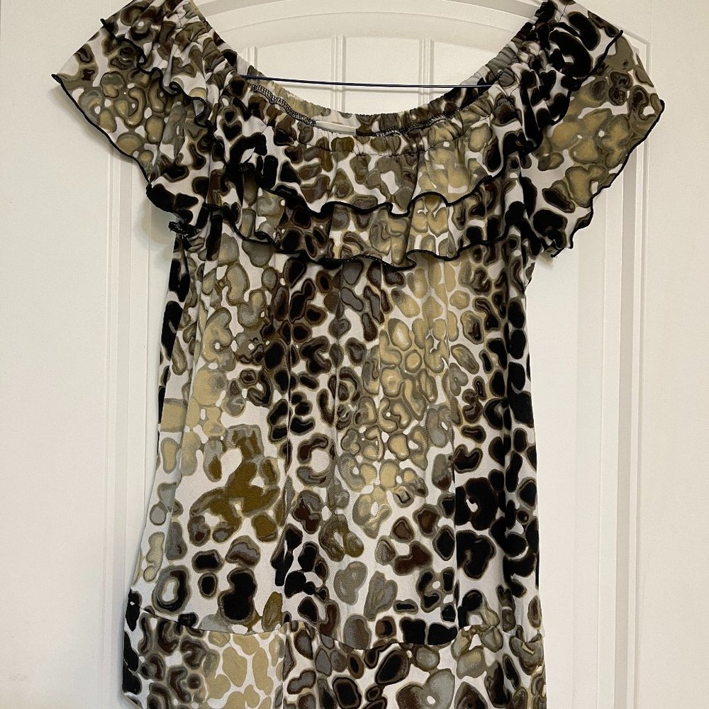 Ruffle Collar Tank